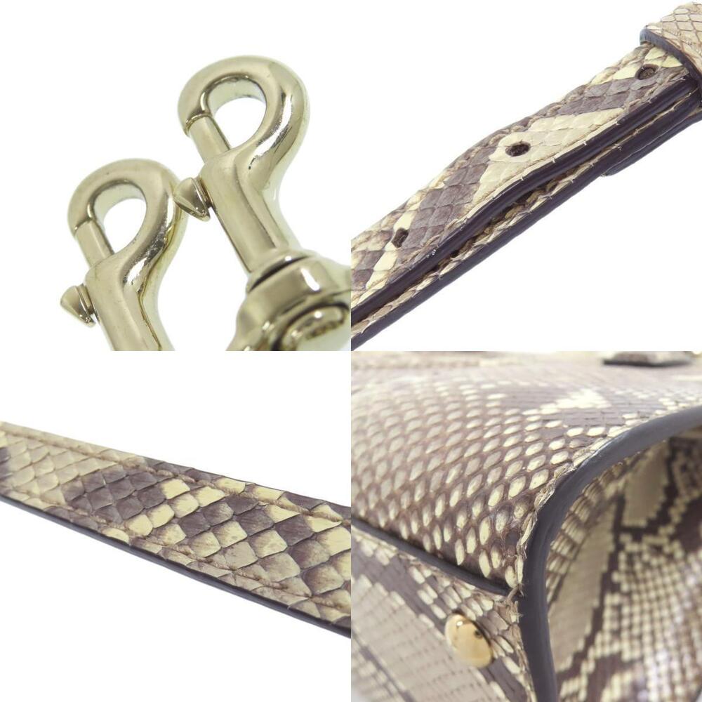 Gucci Soho Interlocking GG Handbag Python Leather - image 9